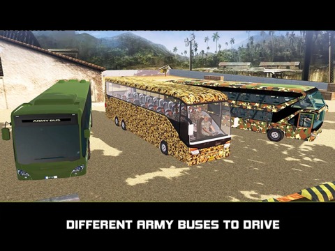 US Army Bus Transport Simのおすすめ画像8