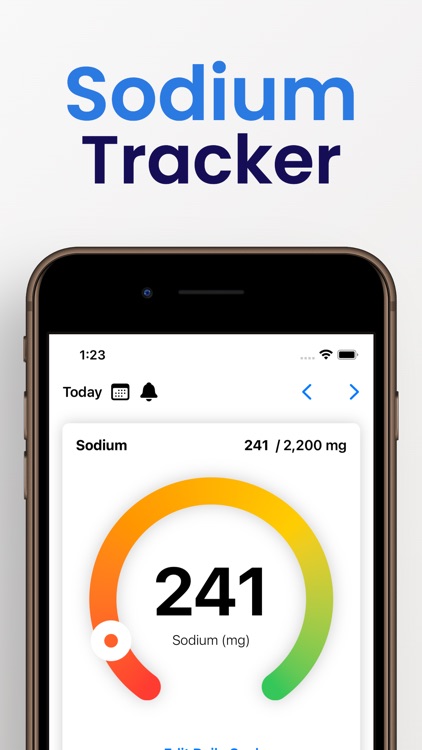 Sodium Tracker°
