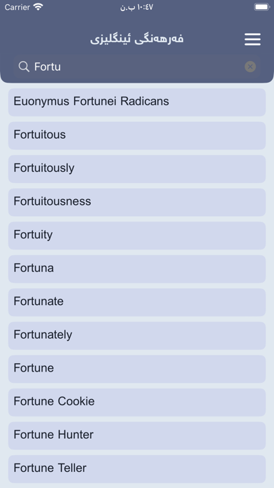 Hemn Dictionary Screenshot