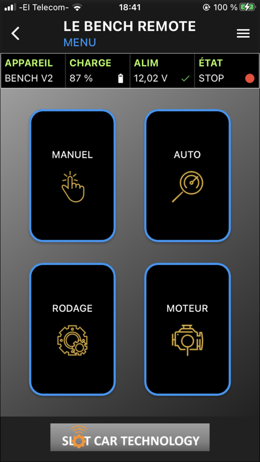 #2. Le Bench Remote (iOS) Podle: RATIO TECH INGENIERIE