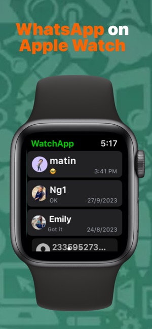 WatchApp - Chat on Watch on the App Store