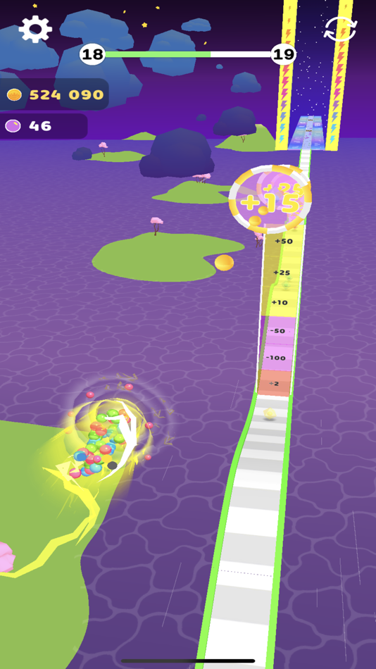 #2. Balls go High (iOS) 来自: Voodoo