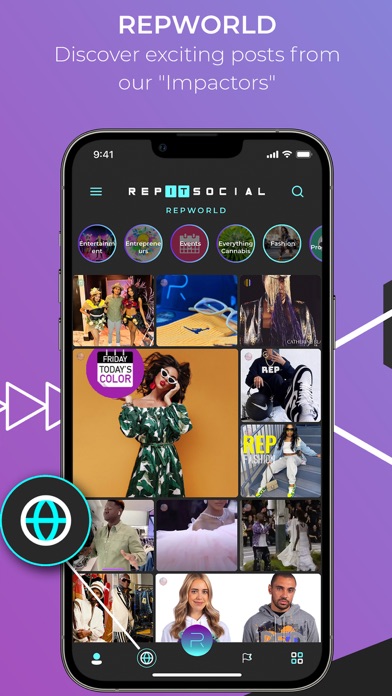RepItSocial Screenshot
