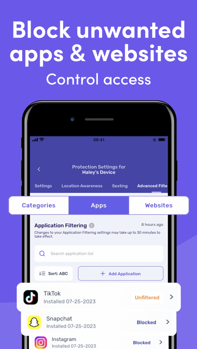 Canopy - Parental Control App Screenshot