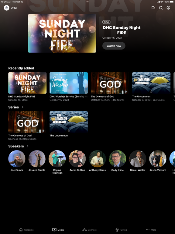 Detroit Hope Center iPad screenshot 2 - Education app