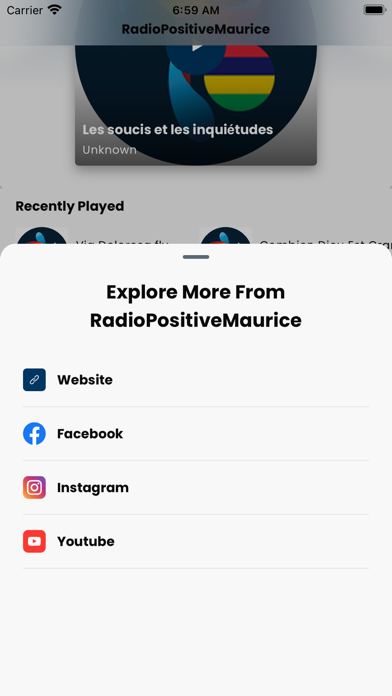 Screenshot #3 pour Radio Positive Maurice