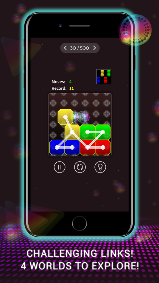 #1. Links Puzzle - Relaxing puzzle (iOS) 来自: Viviana Baeza