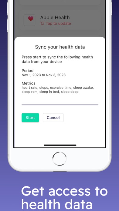 Exos Connect Screenshot