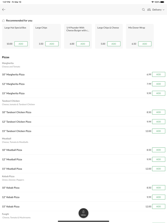 Pizza And Burger Hut Ltd