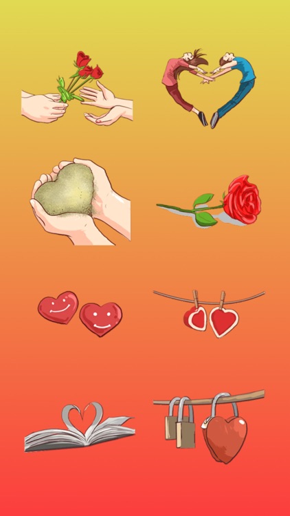 All about love Stickers