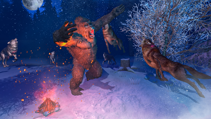 Giant Bigfoot Gorilla Rampage