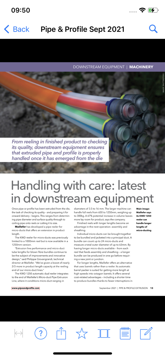 Pipe and Profile Extrusion Mag