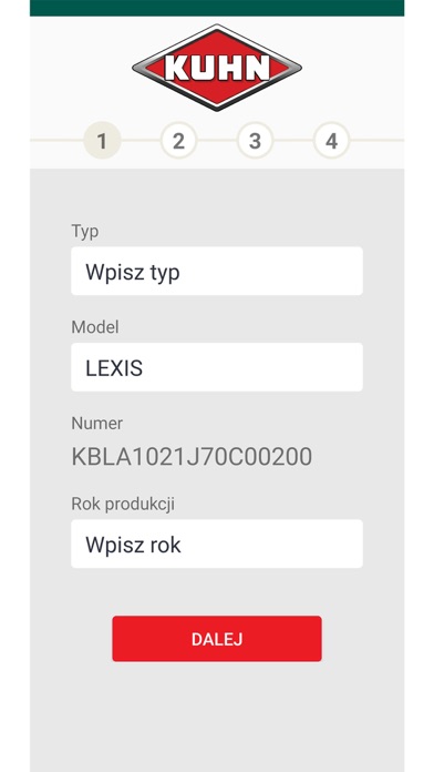 Kuhn Service Screenshot