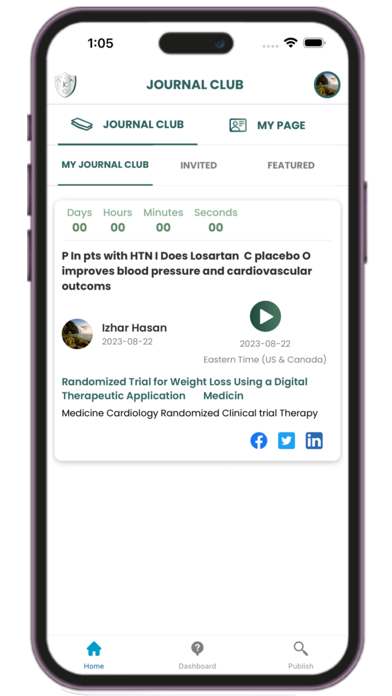 Journal Club Pro Screenshot