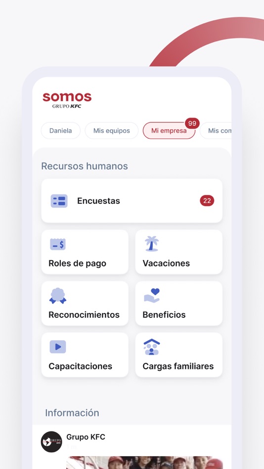 #3. Grupo KFC Ecuador (iOS) Von: Luma Digital