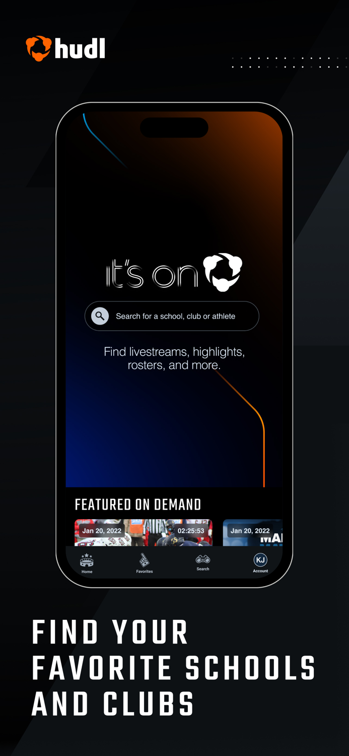 Hudl Fan Find. Watch. Follow.