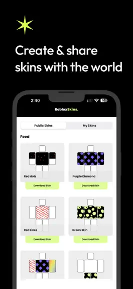 Game screenshot Skins Maker for RBLX hack