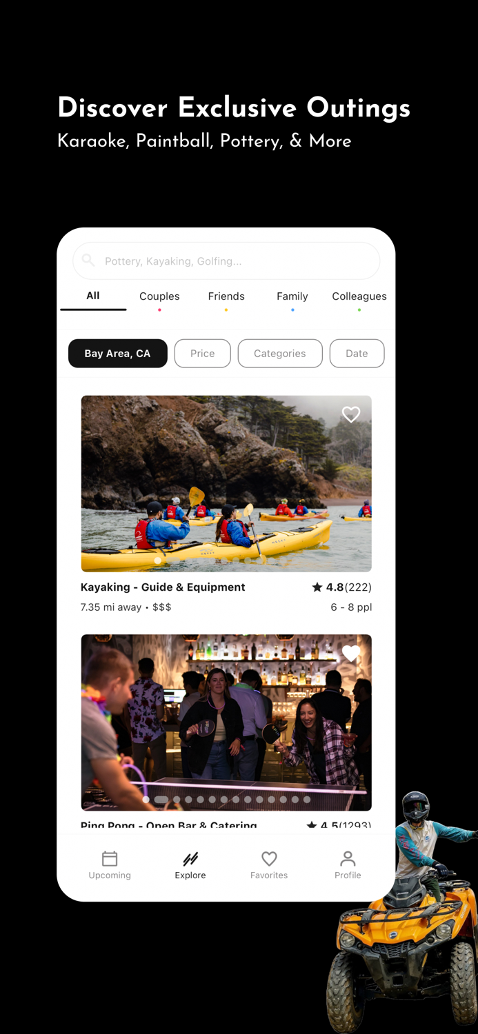 Outing - Private Group Outings