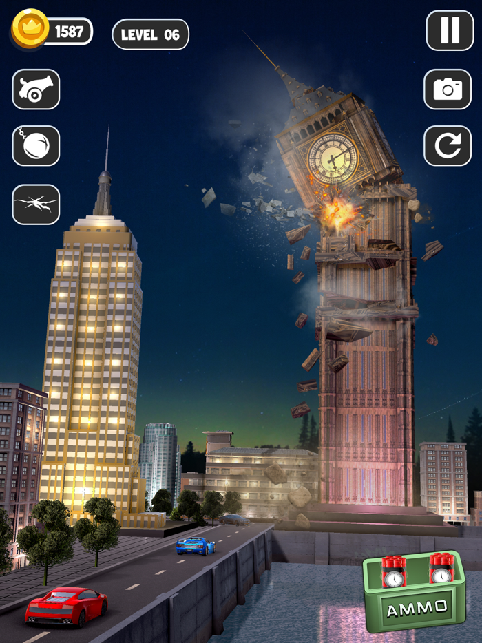 TNT Bomb Blast Building Game