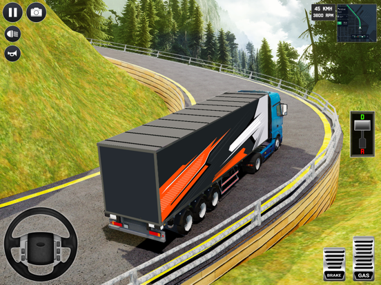 Screenshot #4 pour Semi Camion Conduite Simulator
