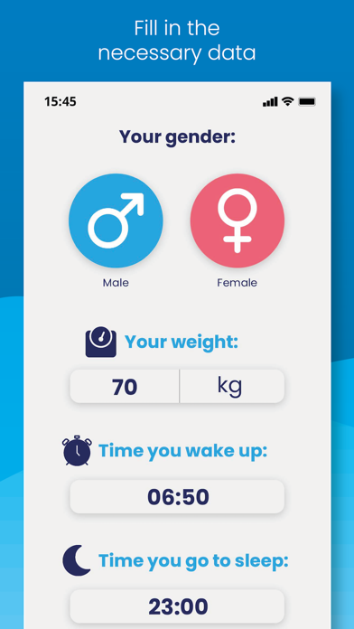iDrate Screenshot