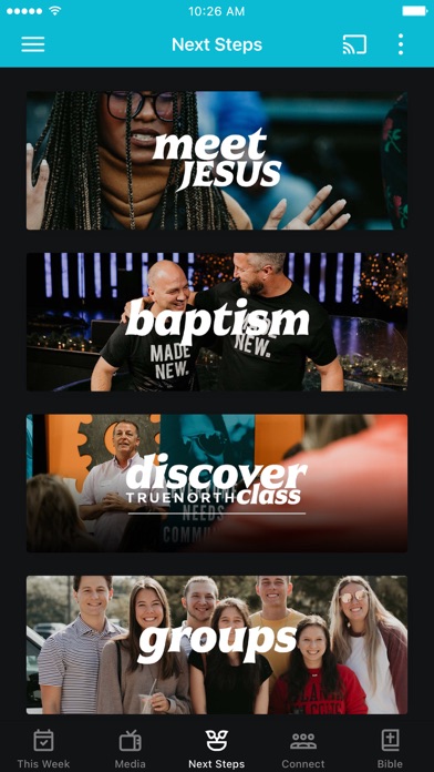 TrueNorth Church App Screenshot