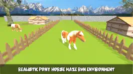 Game screenshot Pony Horse Maze Run apk