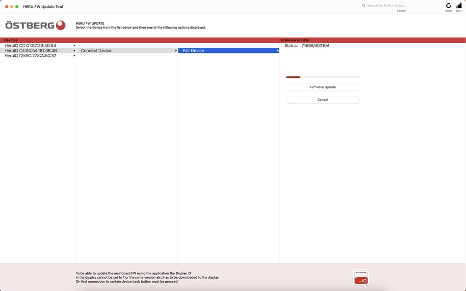 #2. HERU FW Update Tool (macOS) 由: H. Östberg AB
