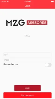 mzg asesores iphone screenshot 1