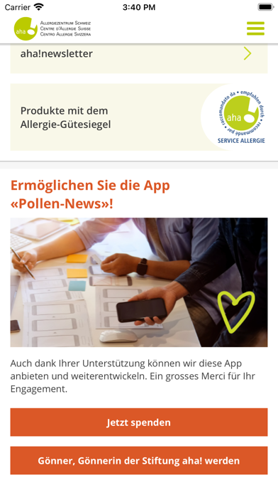 Pollen-News Screenshot