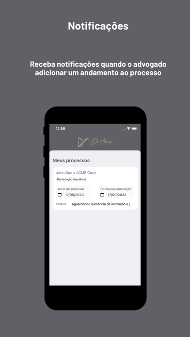 De Moraes Advocacia Screenshot