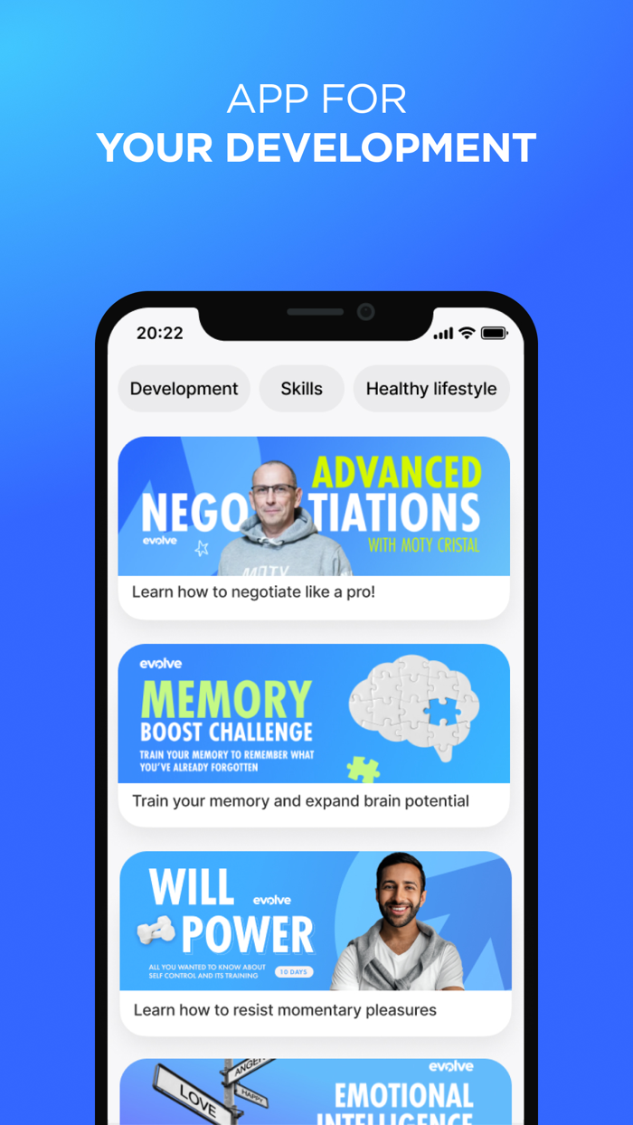 Evolve - Develop soft skills