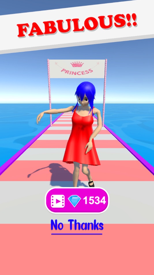 #1. Doll Dress up Runner 3D Design (iOS) 由: Usman Ali