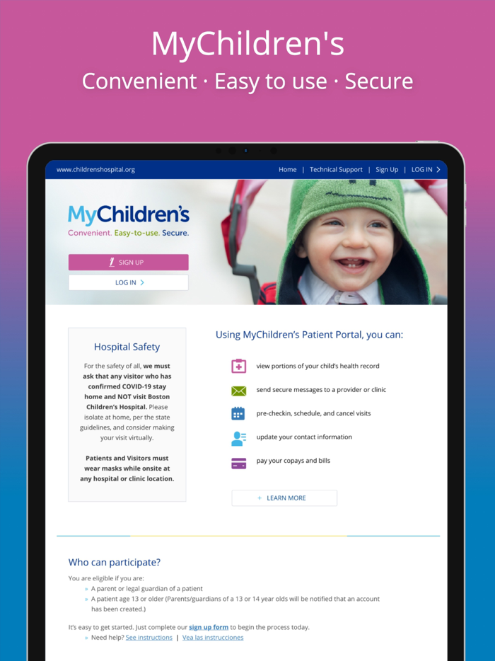 Boston Childrens MyChildrens