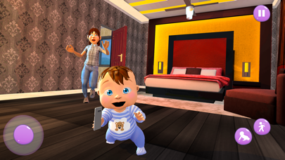Baby & Babysitter Fun Sim 3D Screenshot
