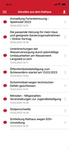 Gemeinde Langweid a.Lech screenshot #2 for iPhone