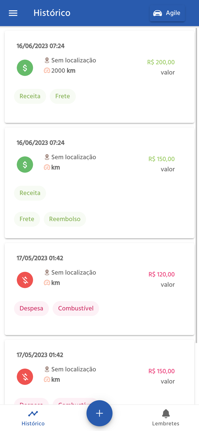 Gerenciar Gastos do Automóvel