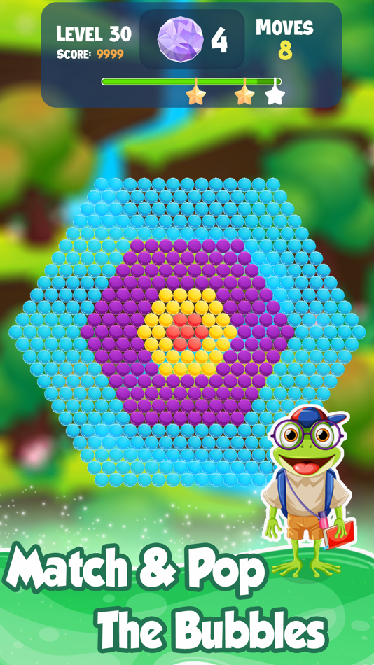 #2. Bubble Blast: Frog Pop! (iOS) 由: Tin Dang