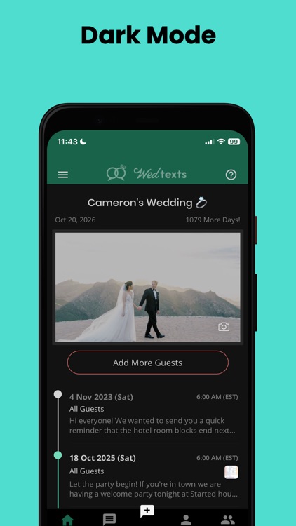 WedTexts - Wedding Texting screenshot-4