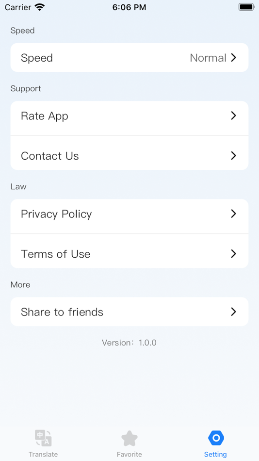 #4. Translate AI - a Translate App (iOS) 由: Meta Innovation