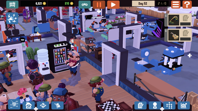 Captura de pantalla de Little Big Workshop