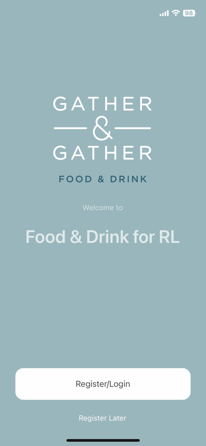 Food and Drink for RL