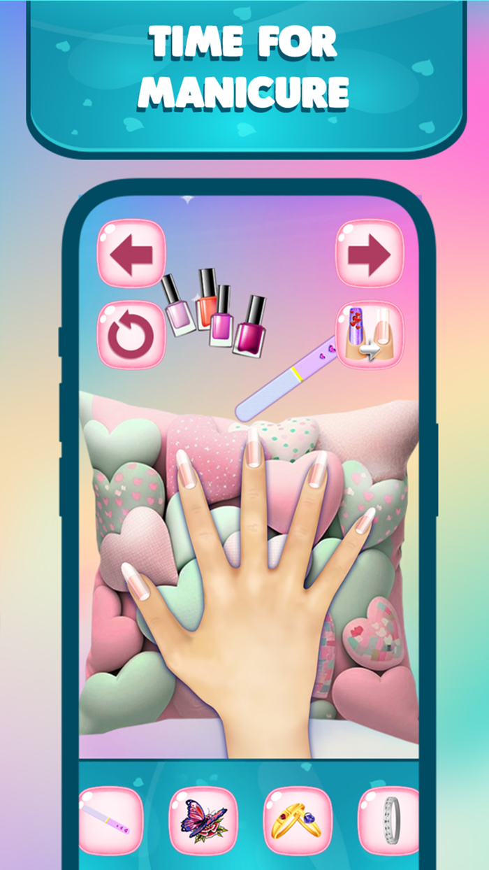 Nail Salon Art Manicure Games