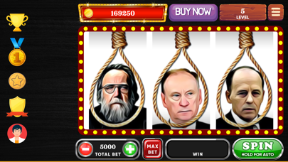 War Criminal Slot Machine Screenshot