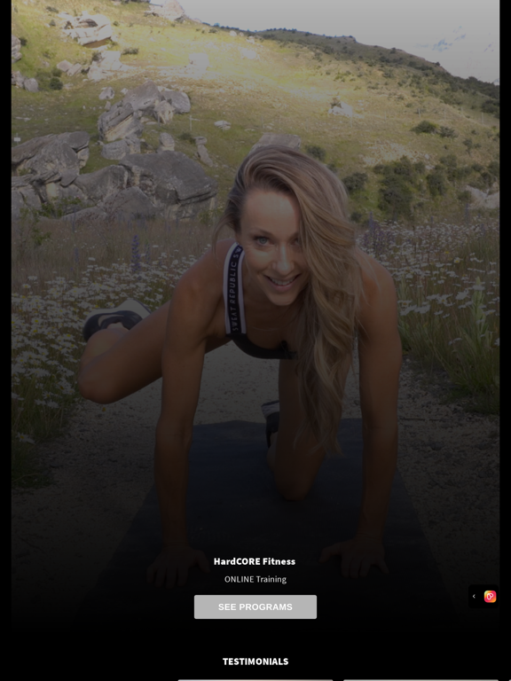 HardCORE Fit iPad screenshot