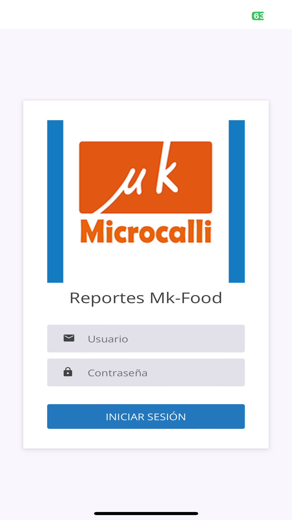 Reportes Mk-Food