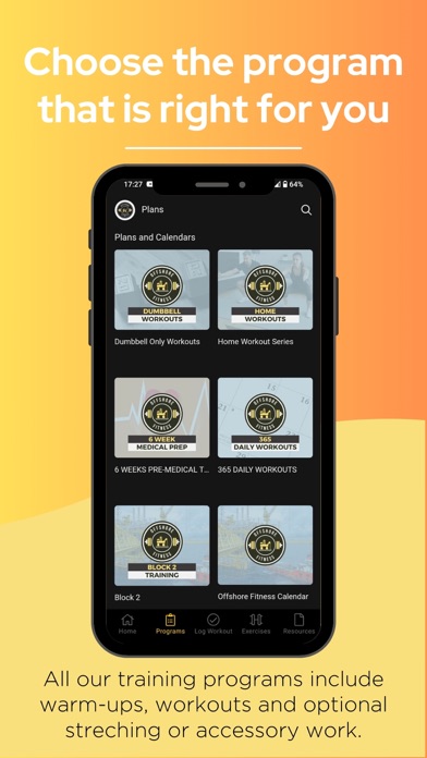 Offshore Fitness Screenshot