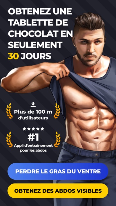 Screenshot #1 pour Des muscles abdominaux