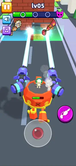 Game screenshot Merge Mecha War-Endless Sprint hack