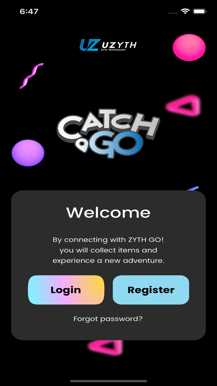 Catch Go Earn prizes walking